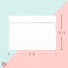 A7 White Peel and Seal Envelopes | 5.25 X 7.25"