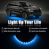 XT AUTO Ice Blue 12v 15 Led 30cm Car Flexible