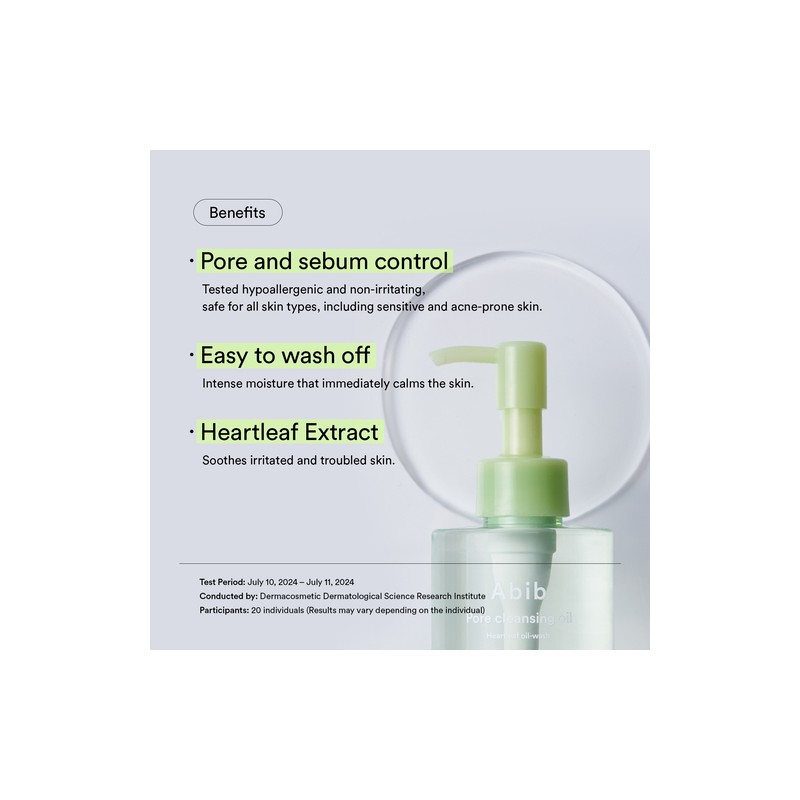 Abib [Abib]*renewal* Pore Cleansing Oil Heartleaf Oil-Wash 200ml