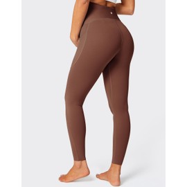 BONVIGOR Nudi Maternity Leggings Over The Belly Pregnancy Leggings with Pockets Workout Activewear Yoga Pants