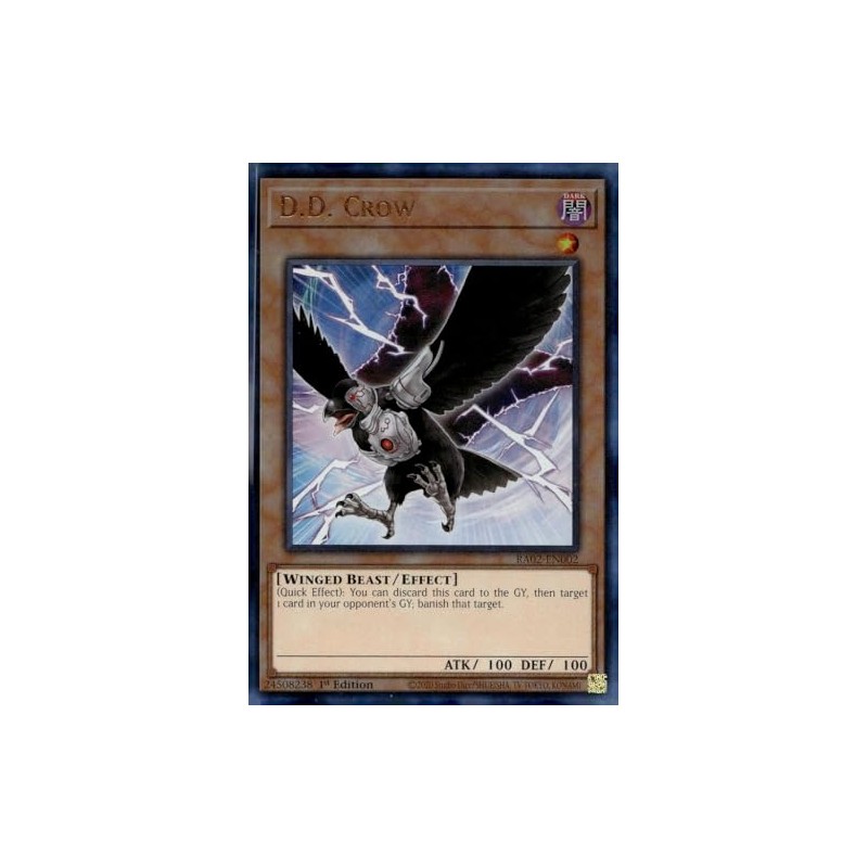 D.D. Crow (PUR) - RA02-EN002 - Prismatic Ultimate Rare -