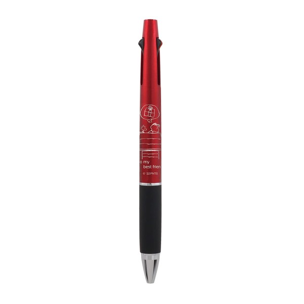 BS Snoopy Multifunction Pen Jetstream 2&1 0.5 Red ES402RD