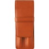 Slip-on Pensiest Double Holder Gift AZ Leather Camel IAZ-4501