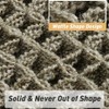 Hapihom Waffle Bath Mat, 24x36in Super Absorbent Non Slip Bath