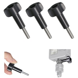 Wearable Camera Mount, Spare Knob, Screw, Sports Camera, GP Standard, Compatible Mount, Thumb Screw, Spare Part, Screw, Dedicated Tightening Screw, For DJI Osmo Action Muson, SJCAM, XTU Crosstour, For