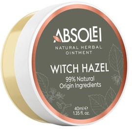 Absolei Haemorrhoids Ointment, Natural Witch Hazel Ointment to Soothe The Pain, Swelling and Itching, 40 ml