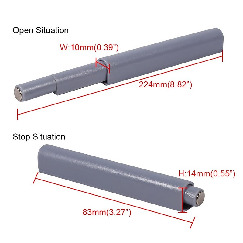 Quiet Closer Damper Buffers,Damper Buffers,10 Pcs/Pack Damper Buffers,Open Door Damper