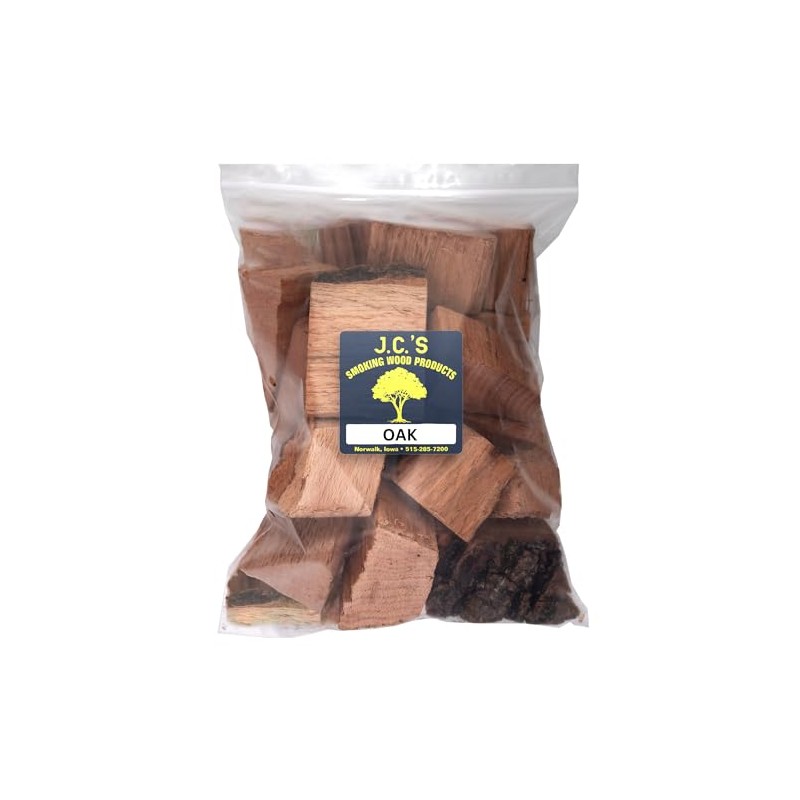 J.C.'s Smoking Wood Chunks - Gallon Sized Bag - Mulberry