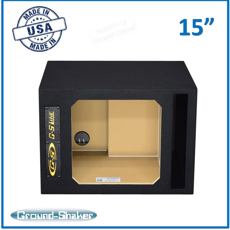 Single Ported Vented Sub Box Subwoofer Enclosure for Kicker Solo