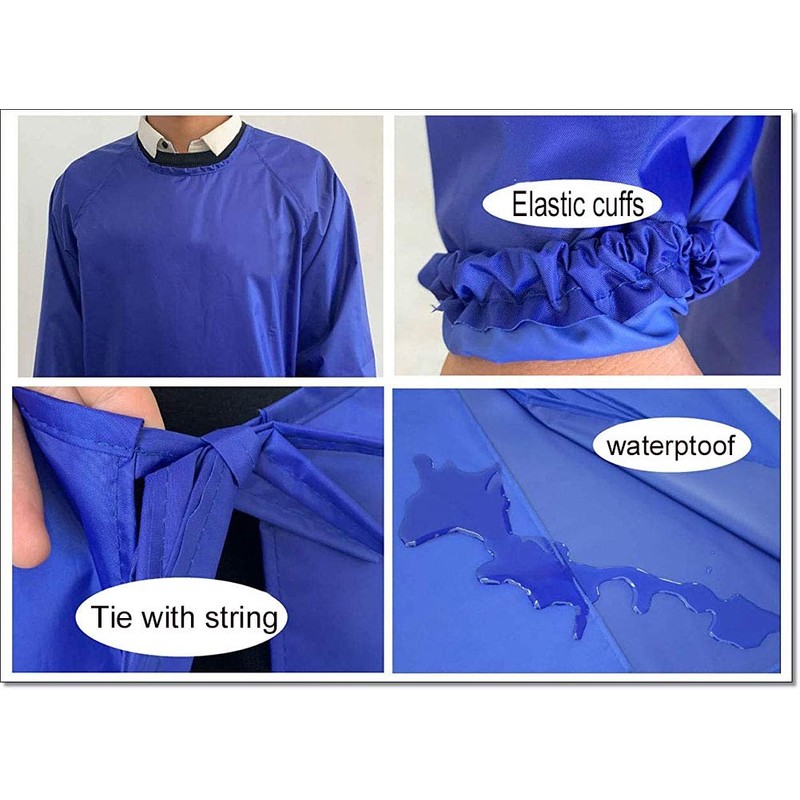 Waterproof Aprons with Long Sleeves, Chemical Resistant Aprons for men
