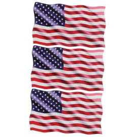 FUNOMOCYA American Flag Car Magnets Pcs Stickers Car Decals for Men Decor