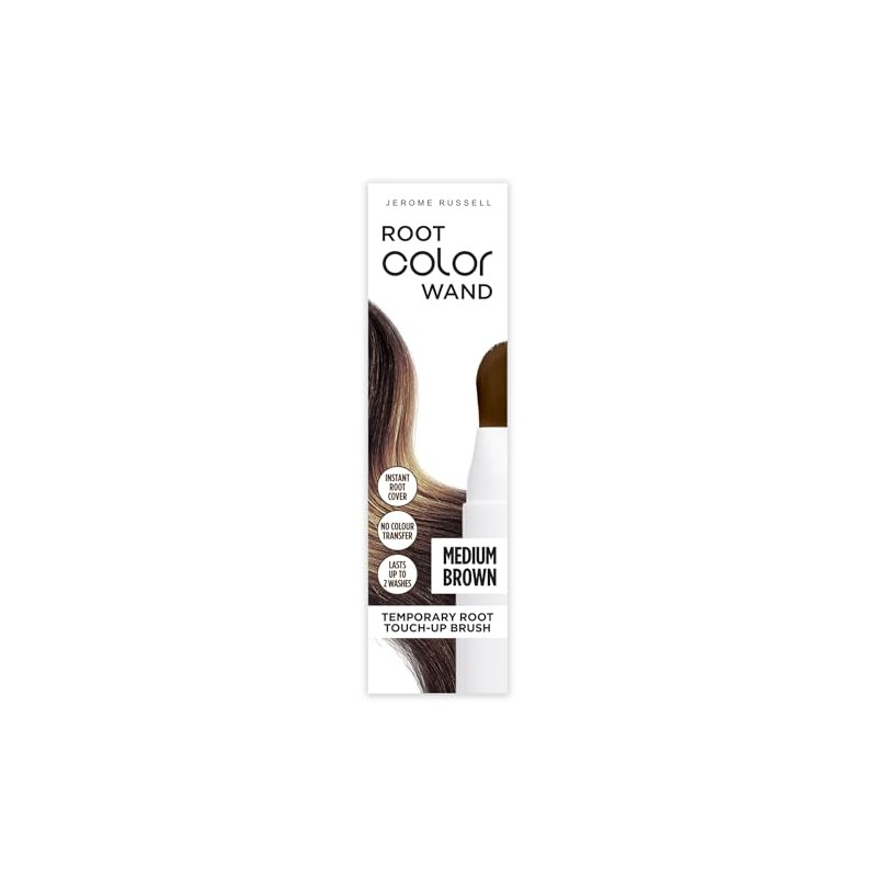 Jerome Russell Root Color Wand in Medium Brown| Instant Up
