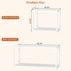 ThreeHio 2 Pack Expandable Garage Shelves Wall Mount, Heavy Duty
