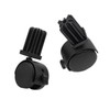 (2) Caster Wheel Gas Grills fits Weber 6414 Genesis, Summit,