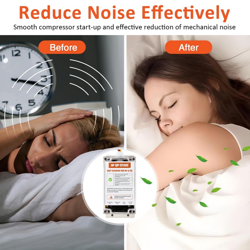 Soft Start for RV Air Conditioners, Reduces Inrush Current by