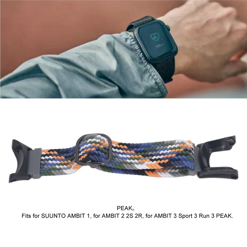 Nylon Weaving Watchband Adjustable DIY Installation Weaving Watch Strap Unisex