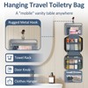 Vankor Large Travel Toiletry Bag for Women with Hanging Hook,