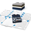 BoxLegend Shirt Folder Board Enlarged Version,Tshirt Organizer for Easy Use