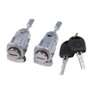 Front Left Right Door Lock Barrel Cylinder with 2 Keys