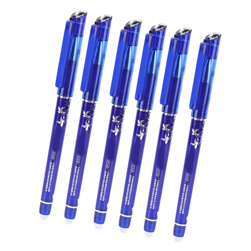 24PCS Erasable Ink Pen Make Mistakes Disappear Blue Erasable Pens