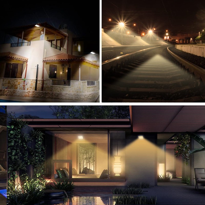 EXTRASTAR 20 W LED Outdoor Spotlight, 2 Pieces, 1600 lm,