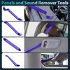 Keze 7 Pcs Auto Plastic Trim Removal Pry Tool &