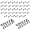 Heavy Duty Metal Curtain Hooks Pinch Pleat Deep Prong Hooks
