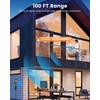 SURAIELEC Outdoor Wireless Remote Control Outlet Kit, Waterproof Remote Power