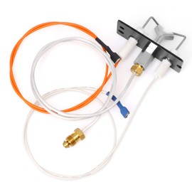 Aibabcue 2090-012 Natural Gas IPI Pilot Assembly Kits for Heat N Glo, Heatilator, Quadrafire, Majestic, Outdoor Lifestyle Fireplaces, Pilot Assembly Replacement Parts