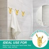 PATIKIL Swivel Towel Hooks Foldable Towel Hook Clothes Hooks Hanger