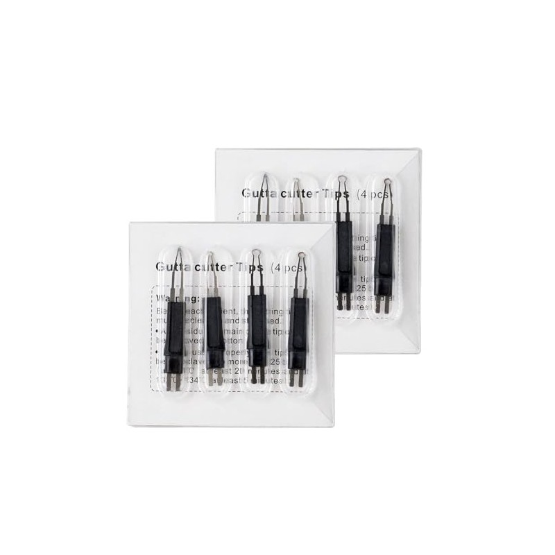 REEGHUT 2X4 piezas/paquete Puntas de cortador de gutapercha calentadas para