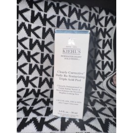 Kiehl's Clearly Corrective Daily Re-Texturizing TRIPLE ACID PEEL 1oz