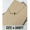 VIY Personal Card Confirmation gifts, Gold cross necklace, Confirmation necklace