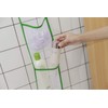 ALYER Hanging Storage Shower Caddy Organizer,Mesh Pockets for Bathroom,Closet,Pantry (White)