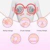 Breast Massage Machine Hot Compress Vibration Wearable Chest Massage Device