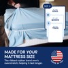 RUBBER HUGGER Elastic Fitted Sheet Straps - King Size Rubber