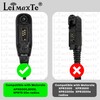 LEIMAXTE APX-6000 XPR-7550e G Shape Earpiece Compatible with Motorola APX-8000