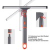All Purpose 10inch Shower Squeegee with 2pcs Rubber Wiper Blade