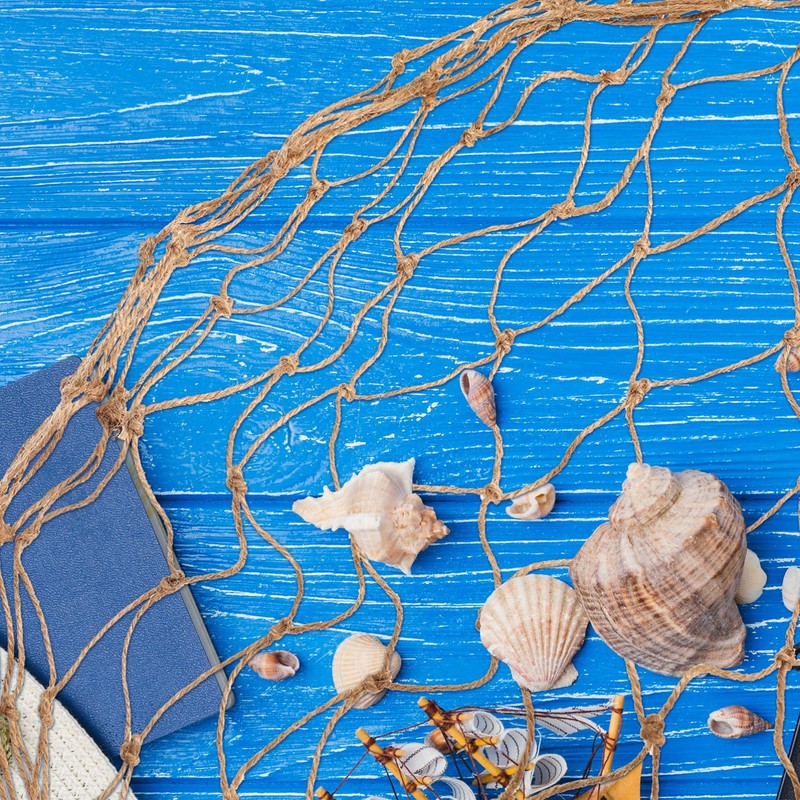 MAGICLULU Large Decorative Fish Net 200cm Long 100cm Wide Wall
