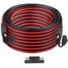 SAE Extension Cable 50FT–SAE to SAE Heavy Duty 10AWG Tinned