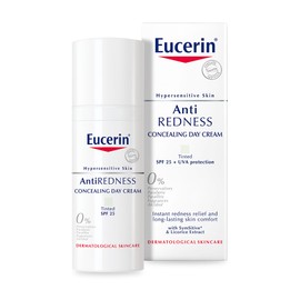 Eucerin Eucerin AntiRedness Concealing Day Cream SPF 25 50ml, Tinted Moisturiser for Hypersensitive Skin, Redness-Reducing Tinted SPF, Instant Soothing and Long-Lasting Skin Tint