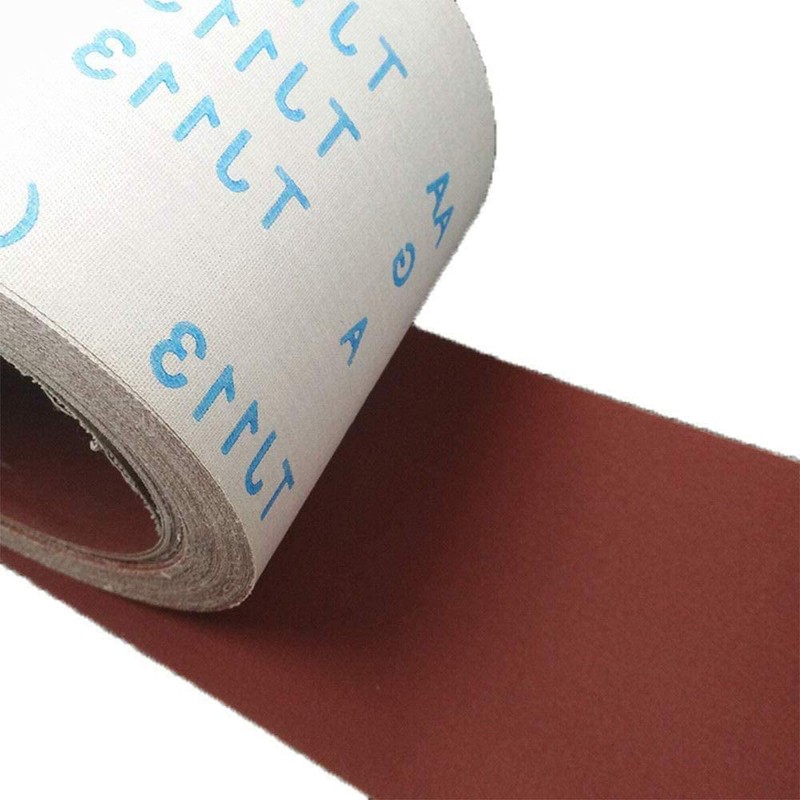 Boxonly 2 PCS Abrasive Sanding Rolls 5mx100mm Sandpaper Roll Polishing