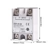 Diymore 2PCS Solid State Relay Module with Plastic Cover 40A