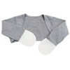 Edenswear Zinc Mittens for Children with Eczema, gray