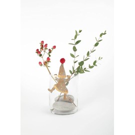 Good old Friends Climbing gnome, rust gold