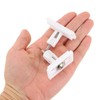 sourcing map 2Pcs Toilet Seat Cover Hinge, 50mm Blind Hole
