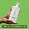 Native Shampoo sin sulfato y parabenos - Vegano - Maximizador