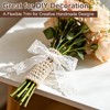 1 Roll 16.4Ft Faux Pearl Beads Garland, Pearl String with