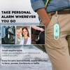 Softvox Personal Safety Alarm Keychain for Women 2PCS -130 dB