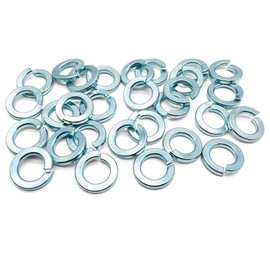 Hippo Hardware 7/16" UNC, UNF, BSF, BSW, BSCY Imperial Spring Washers Rectangular Steel Bright Zinc (Pack of 20)